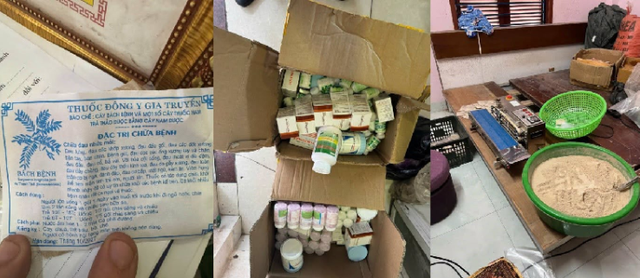 Trộn thuốc tân dược vào "Đông y gia truyền" để giảm đau, 2 đối tượng bị khởi tố - Ảnh 3.