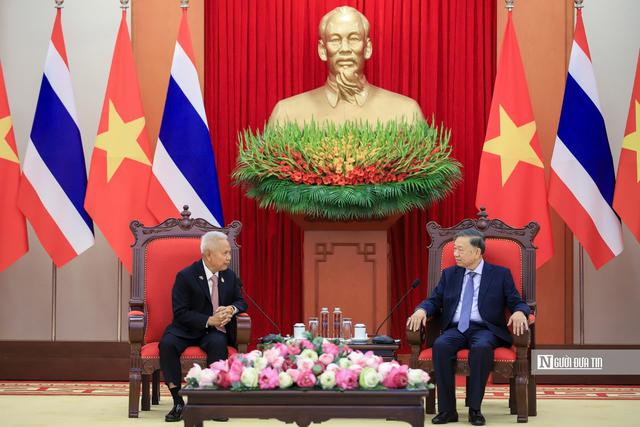 Tổng Bí thư, Chủ tịch nước Tô Lâm tiếp Chủ tịch Quốc hội kiêm Chủ tịch Hạ viện Thái Lan - Ảnh 2.