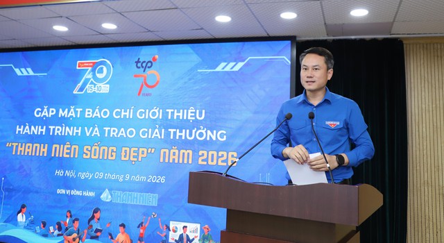 Khởi động Hành trình và Giải thưởng “Thanh niên sống đẹp” năm 2026 - Ảnh 1.