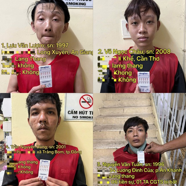 Bắt 4 đối tượng đánh người phụ nữ, cướp túi xách ở Tp.HCM - Ảnh 1.