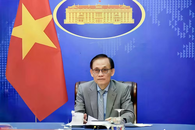 Bộ trưởng Ngoại giao Lê Hoài Trung đồng chủ trì kỳ họp lần thứ 19 Ủy ban Hỗn hợp Việt Nam - Ấn Độ- Ảnh 1.