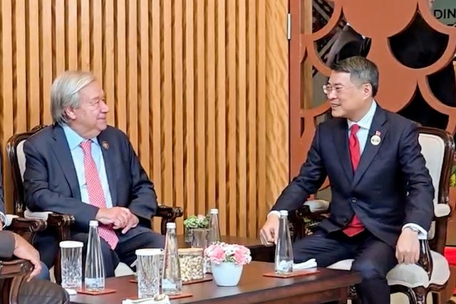 Thủ tướng Lê Minh Hưng gặp lãnh đạo các nước, tổ chức quốc tế - Ảnh 3.