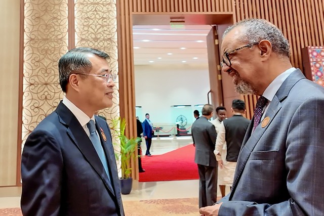 Thủ tướng Lê Minh Hưng gặp lãnh đạo các nước, tổ chức quốc tế - Ảnh 4.