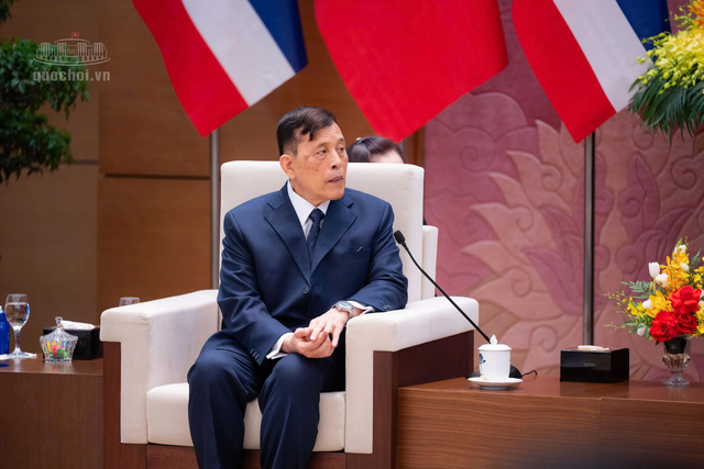 Chủ tịch Quốc hội Trần Thanh Mẫn hội kiến Nhà Vua và Hoàng hậu Thái Lan- Ảnh 3.