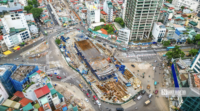 Hà Nội điều chỉnh phương án giao thông nút giao Láng Hạ - Giảng Võ - La Thành - Ảnh 1.