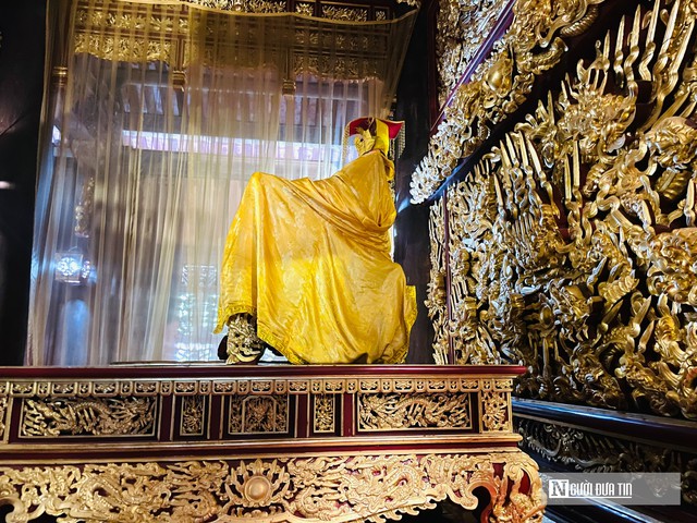 Ngắm ngai vua dát vàng bên trong di tích hơn 600 năm của nhà Lê- Ảnh 10.