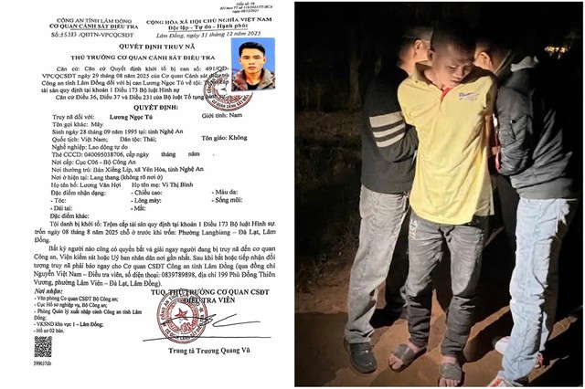 Bắt giữ đối tượng bị truy nã từng có hai tiền án- Ảnh 1.