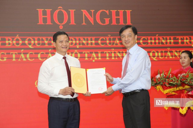Ch&acirc;n dung t&acirc;n B&iacute; thư Tỉnh ủy Quảng Trị Vương Quốc Tuấn - Ảnh 1.