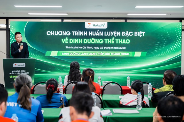 Herbalife Việt Nam và Ủy ban Paralympic Việt Nam trang bị nền tảng dinh dưỡng cho VĐV người khuyết tật - Ảnh 1.