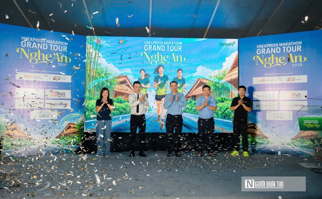 Hàng nghìn runner trong và ngoài nước quy tụ tại VnExpress Marathon Grand Tour Nghệ An 2026 - Ảnh 1.