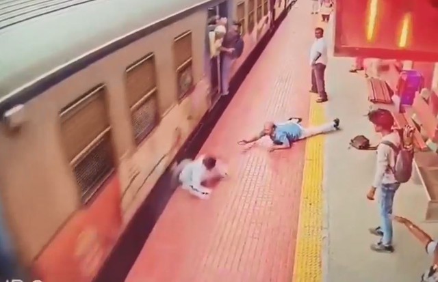 Người đàn ông bị đoàn tàu kéo lê 50 mét và cái kết - Ảnh 1.