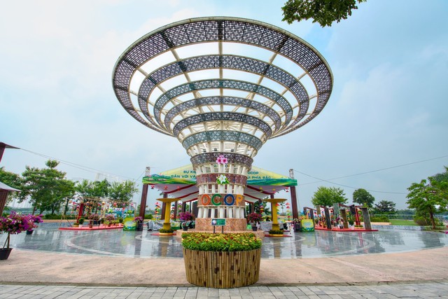 Hội chợ OCOP mùa thu: Thêm sắc màu cho nhịp sống xanh Dương Nội - Ảnh 1.
