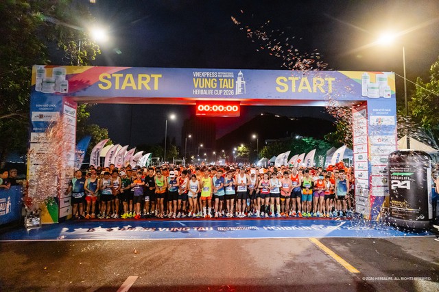 Tiếp sức tinh thần sống khỏe cùng VnExpress Vũng Tàu International Half Marathon Herbalife Cup 2026 - Ảnh 1.