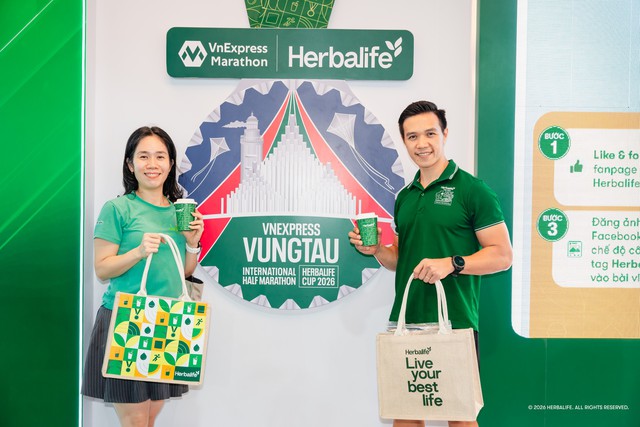 Tiếp sức tinh thần sống khỏe cùng VnExpress Vũng Tàu International Half Marathon Herbalife Cup 2026 - Ảnh 5.