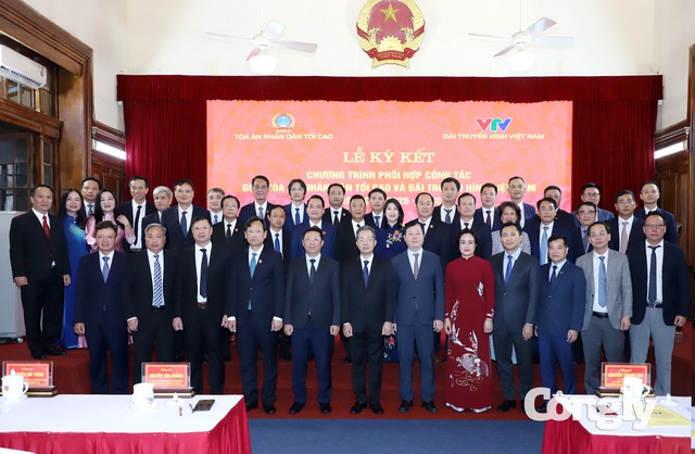 TANDTC và VTV ký kết chương trình phối hợp công tác giai đoạn 2026-2030 - Ảnh 11.
