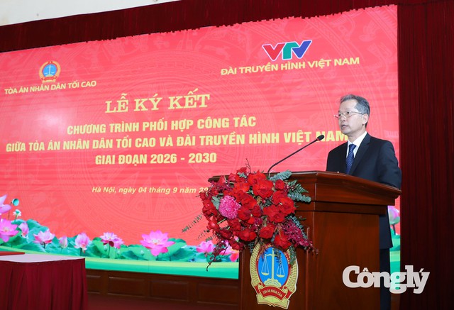 TANDTC và VTV ký kết chương trình phối hợp công tác giai đoạn 2026-2030 - Ảnh 2.