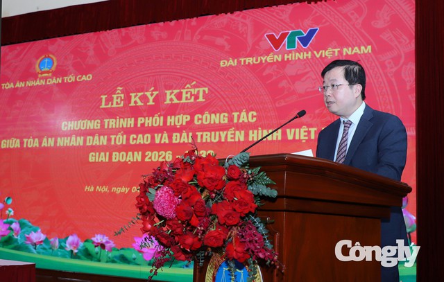 TANDTC và VTV ký kết chương trình phối hợp công tác giai đoạn 2026-2030 - Ảnh 3.