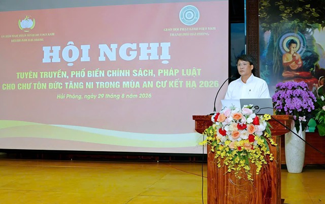 Hải Phòng: Tăng cường phổ biến pháp luật về đất đai, tín ngưỡng, tôn giáo - Ảnh 3.
