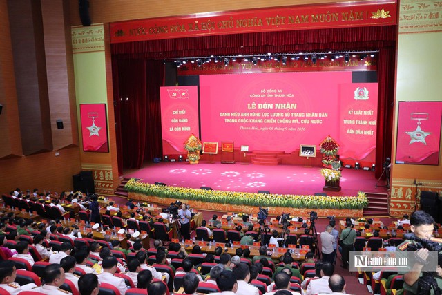 Công an tỉnh Thanh Hóa được phong tặng AHLLVTND trong kháng chiến chống Mỹ- Ảnh 2.