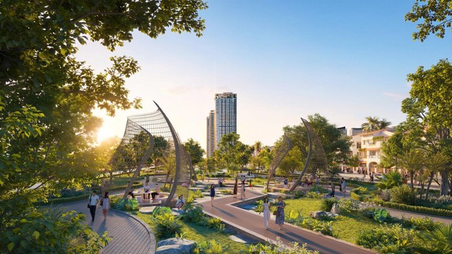 Hàng trăm căn nhà phố, biệt thự sắp hoàn thiện, Blanca City “thay da đổi thịt” sau hơn một năm- Ảnh 9.