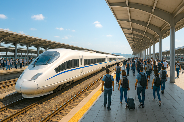 Phấn đấu khởi c&ocirc;ng x&acirc;y dựng đường sắt tốc độ cao Bắc-Nam v&agrave;o cuối năm 2027 - Ảnh 1.