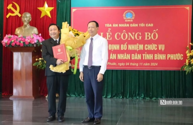 Ông Đặng An Thanh làm Chánh án TAND tỉnh Bình Phước- Ảnh 1.