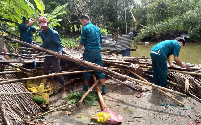 Kiên Giang: Thiệt hại nhiều tài sản do ảnh hưởng của hoàn lưu bão số 3- Ảnh 1.