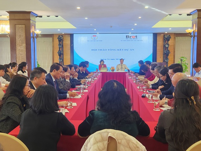 Tổng kết dự &aacute;n hỗ trợ người d&acirc;n tiếp cận ph&aacute;p luật đất đai v&agrave; gi&uacute;p phạm nh&acirc;n t&aacute;i h&ograve;a nhập cộng đồng- Ảnh 1.