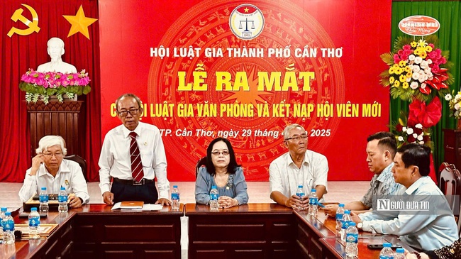 Hội Luật gia Tp.Cần Thơ: Ra mắt Chi hội Luật gia Văn phòng Thành hội- Ảnh 1.