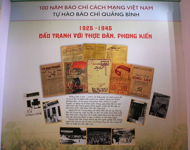 Triển lãm “Báo chí cách mạng Việt Nam - Một thế kỷ xung trận"- Ảnh 3. Triển lãm “Báo chí cách mạng Việt Nam - Một thế kỷ xung trận"- Ảnh 3.