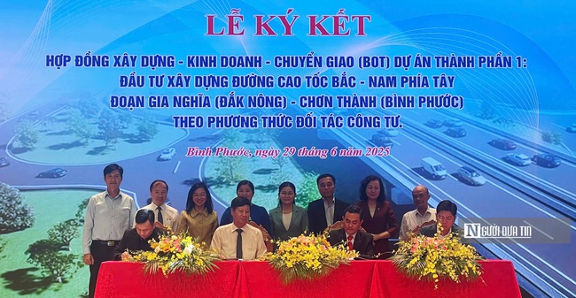 Bình Phước ký kết đầu tư dự án thành phần 1 Cao tốc Gia Nghĩa- Chơn Thành - Ảnh 1. Bình Phước ký kết đầu tư dự án thành phần 1 Cao tốc Gia Nghĩa- Chơn Thành - Ảnh 1.
