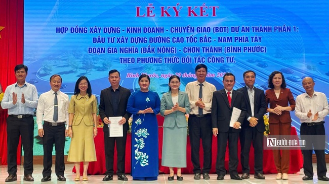 Bình Phước ký kết đầu tư dự án thành phần 1 Cao tốc Gia Nghĩa- Chơn Thành - Ảnh 2. Bình Phước ký kết đầu tư dự án thành phần 1 Cao tốc Gia Nghĩa- Chơn Thành - Ảnh 2.