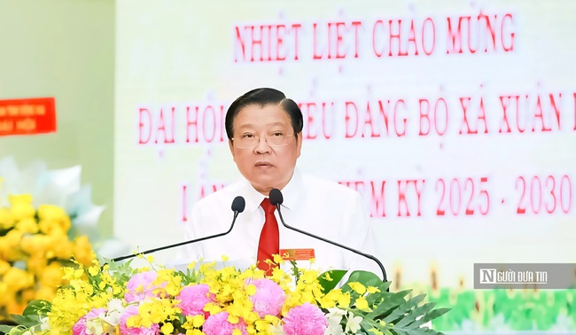 Trưởng ban Nội chính Trung ương dự và chỉ đạo Đại hội Đảng bộ xã Xuân Lộc- Ảnh 3. Trưởng ban Nội chính Trung ương dự và chỉ đạo Đại hội Đảng bộ xã Xuân Lộc- Ảnh 3.