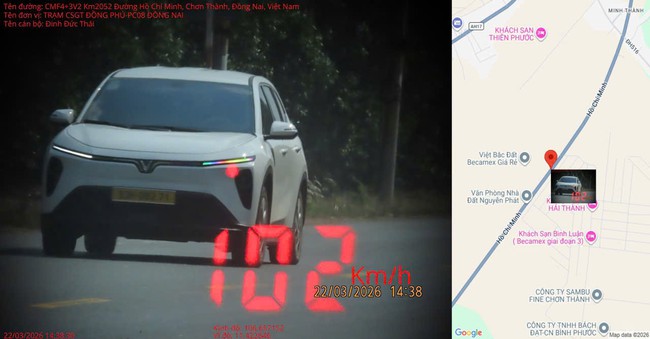 Đồng Nai: Tăng cường xử l&yacute; vi phạm tốc độ, bảo đảm an to&agrave;n giao th&ocirc;ng tr&ecirc;n Quốc lộ 14- Ảnh 1.