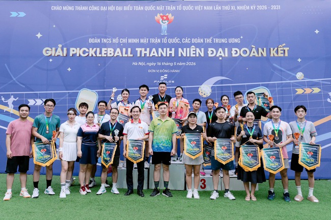 Đo&agrave;n Thanh ni&ecirc;n Hội Luật gia Việt Nam dẫn đầu th&agrave;nh t&iacute;ch tại Giải Pickleball Thanh ni&ecirc;n &ldquo;Đại đo&agrave;n kết&rdquo;- Ảnh 10.