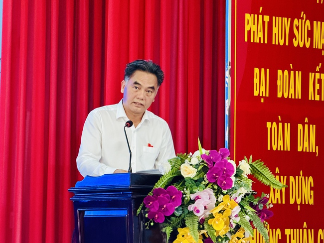 Cử tri Thuận Giao kiến nghị n&acirc;ng cấp hạ tầng giao th&ocirc;ng, ph&aacute;t triển c&ocirc;ng vi&ecirc;n tr&ecirc;n đất c&ocirc;ng - Ảnh 3.