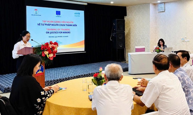 Hội Luật gia Việt Nam: Tăng cường kỹ năng thực thi Luật Tư ph&aacute;p người chưa th&agrave;nh ni&ecirc;n- Ảnh 2.