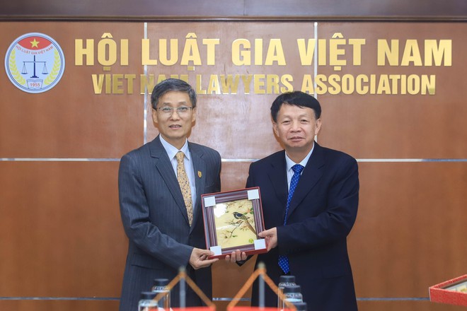 Tăng cường và mở rộng hợp tác giữa Hội Luật gia Việt Nam và Hội Luật gia Trung Quốc- Ảnh 8.