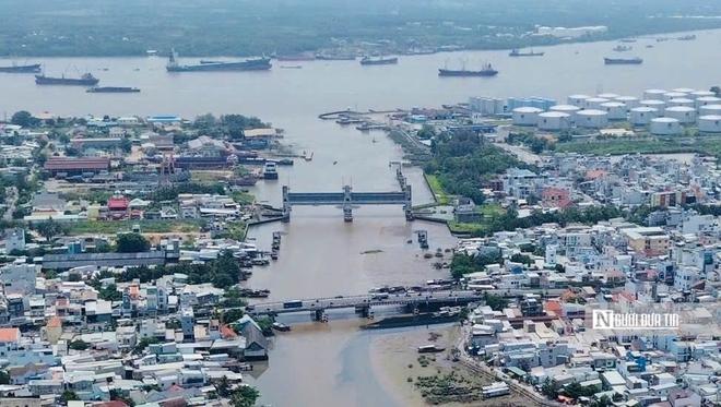 Cận cảnh công trình chống ngập hàng nghìn tỷ tại Tp.HCM  - Ảnh 8.