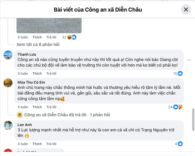 Dân mạng thả tim rần rần theo thông điệp chuẩn GenZ của fanpage của công an xã - Ảnh 3.