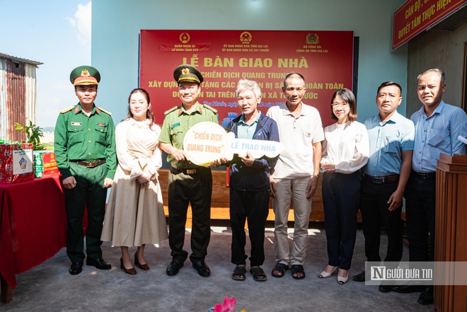 Thần tốc "Chiến dịch Quang Trung": Nh&agrave; mới đ&oacute;n năm mới cho người d&acirc;n rốn b&atilde;o lũ Gia Lai- Ảnh 3.