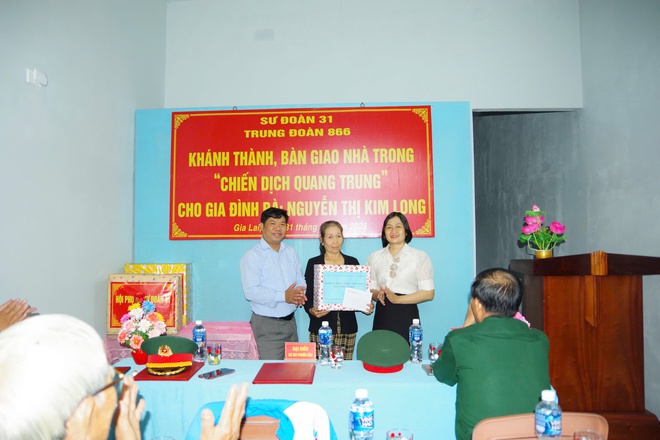 Thần tốc "Chiến dịch Quang Trung": Nh&agrave; mới đ&oacute;n năm mới cho người d&acirc;n rốn b&atilde;o lũ Gia Lai- Ảnh 5.