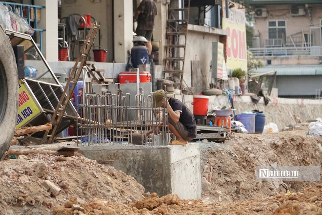 Hàng loạt công trình giao cắt Vành đai 3 bước vào giai đoạn nước rút- Ảnh 8. Hàng loạt công trình giao cắt Vành đai 3 bước vào giai đoạn nước rút- Ảnh 8.