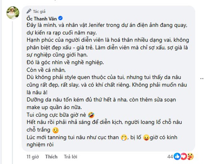 NSƯT Ốc Thanh Vân gây sốc với diện mạo khác lạ - Ảnh 3.