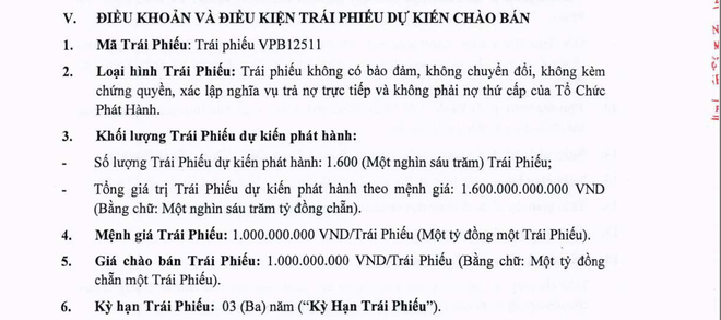 VPBank muốn hút thêm 3.600 tỷ đồng từ kênh trái phiếu - Ảnh 1.