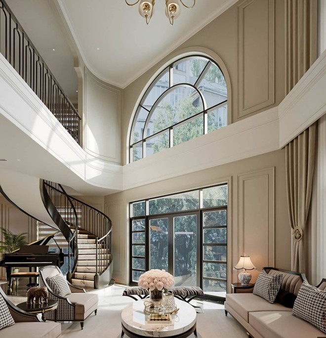 H&eacute; lộ b&ecirc;n trong căn biệt thự th&ocirc;ng tầng sang chảnh của "tổng t&agrave;i" hot nhất VTV - Ảnh 4.