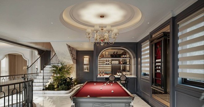 H&eacute; lộ b&ecirc;n trong căn biệt thự th&ocirc;ng tầng sang chảnh của "tổng t&agrave;i" hot nhất VTV - Ảnh 7.