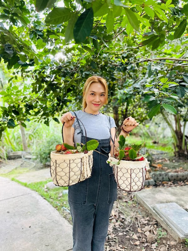 Th&agrave;nh quả kh&ocirc;ng ngờ b&ecirc;n trong nh&agrave; vườn của Mỹ T&acirc;m sau 4 năm - Ảnh 4.