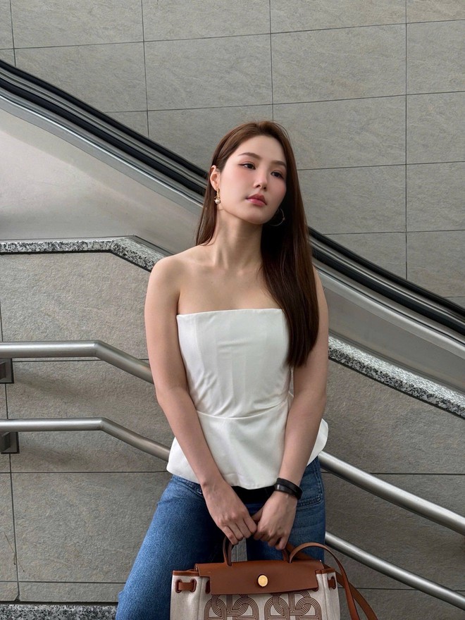 "N&agrave;ng d&acirc;u h&agrave;o m&ocirc;n" khoe v&oacute;c d&aacute;ng của b&agrave; mẹ bỉm sữa - Ảnh 6.