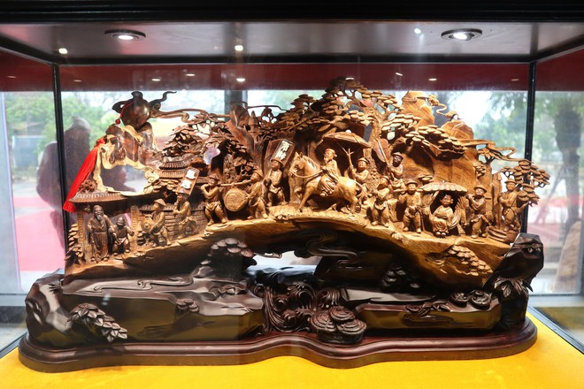 "Tinh hoa đồ gỗ Thư L&acirc;m" - Điểm hẹn văn h&oacute;a l&agrave;ng nghề những ng&agrave;y đầu xu&acirc;n - Ảnh 3.